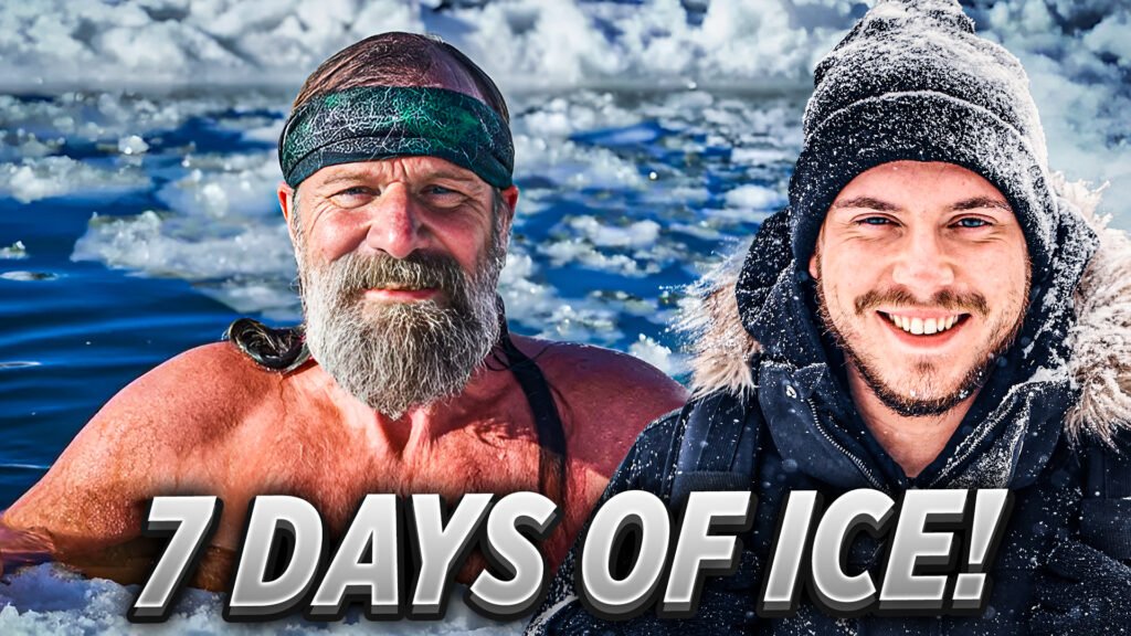 YouTube thumbnail: 7 days of ice cold plunge