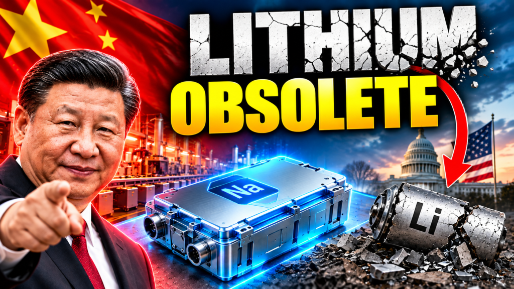YouTube thumbnail: lithium obsolete