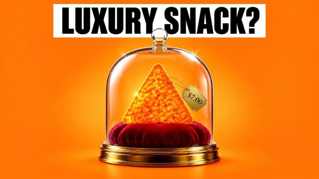 YouTube thumbnail: Doritos luxury snack