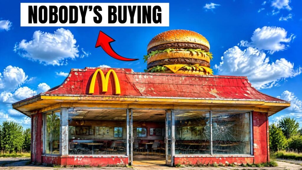 YouTube thumbnail: McDonald's nobody's buying